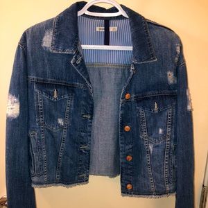 Cropped Denim Jacket